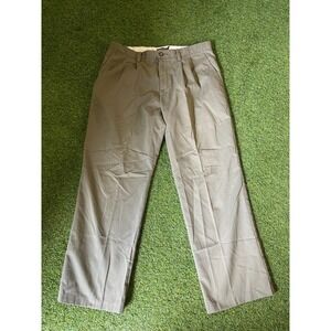 Dockers Chino Pants Mens 34x30‎ Tan Cotton Slash Pockets Formal Straight Leg